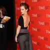 Emma Watson sur le tapis rouge de la soirée du Time Magazine en l'honneur du top 100 des personnalités les plus influentes du monde, le 21 avril 2015 à New-York