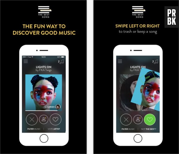 The Best Song : la nouvelle appli de musique fun sur iPhone, iPad et Android