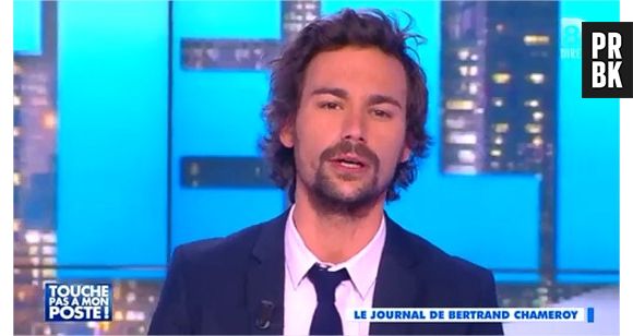 Betrand Chameroy parodie Plus Belle La Vie dans Touche pas à mon poste, le 29 avril 2015 sur D8