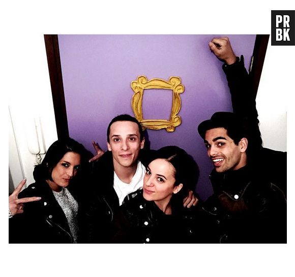 Alizée, Grégoire Lyonnet, Christophe Licata et sa femme Coralie en Corse en mai 2015