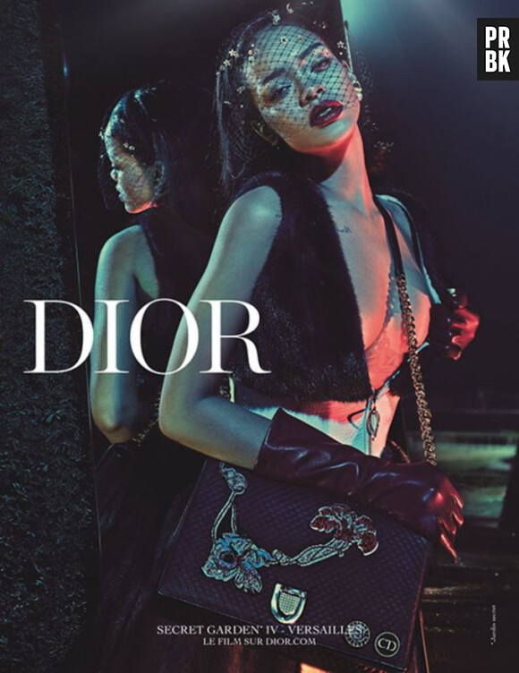 Rihanna : star de la campagne Dior Secret Garden, printemps-été 2015