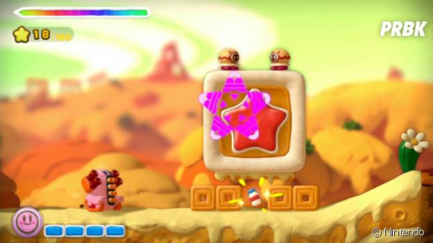 Kirby et le pinceau arc-en-ciel