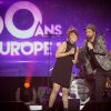 Zaz et Cyril Hanouna au concert des 60 ans d'Europe 1, le 21 mai 2015