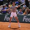 Novak Djokovic lors de la journée des enfants à Roland Garros, le 23 mai 2015