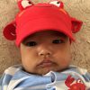 Omar, le fils de Booba, et son chapeau-crabe sur Instagram