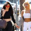 Kylie Jenner en balade à Los Angeles avec son amie Pia Mia le 28 mai 2015