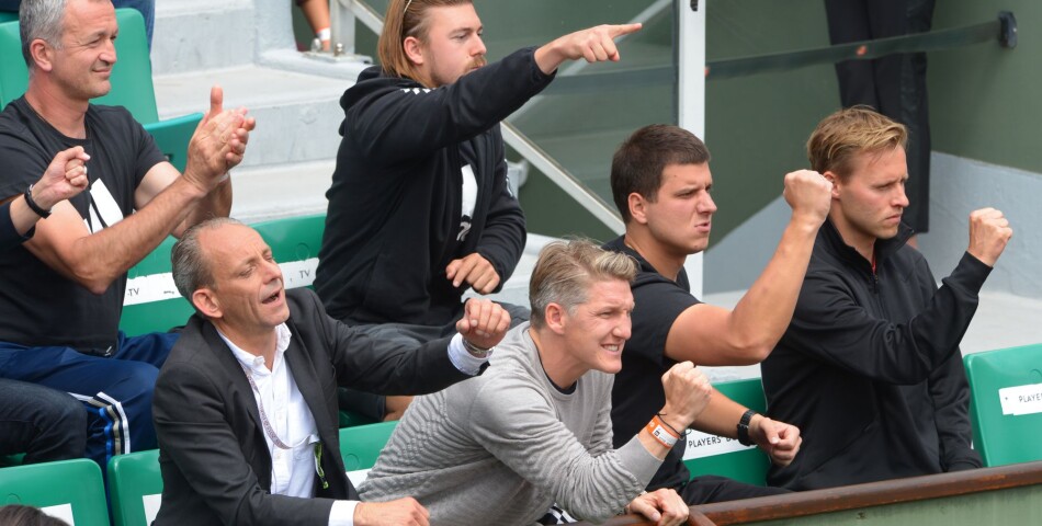  Ana Ivanovic : son petit-ami&amp;nbsp;Bastian Schweinsteiger la soutient pendant Roland Garros 2015 