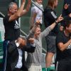 Bastian Schweinsteiger dans les tribunes de Roland Garros 2015 pour soutenir Ana Ivanovic