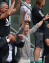  Bastian Schweinsteiger dans les tribunes de Roland Garros 2015 pour soutenir Ana Ivanovic 
