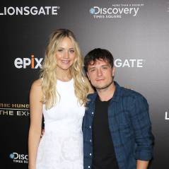 Jennifer Lawrence et Josh Hutcherson réunis pour l'exposition Hunger Hames à New York
