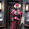 Hunger Games : le costume d'Effie lors de la Moisson du premier volet à l'exposition à New York