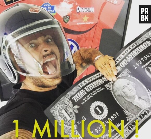 Thibault (Les Anges 7) fête son million sur Instagram, le 11 juillet 2015