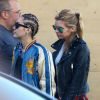 Miley Cyrus et Stella Maxwell en couple à Los Angeles après un dîner romantique, le 11 juillet 2015