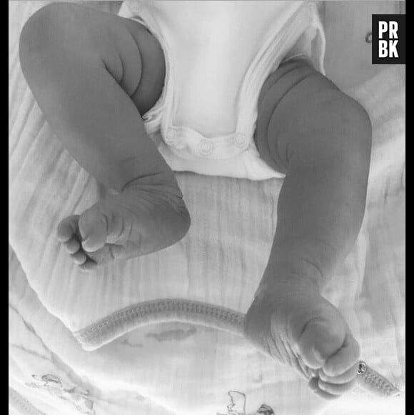 Tatiana Golovin et Hugo Bonneval : première photo de leur bébé, le 10 juillet 2015 sur Instagram