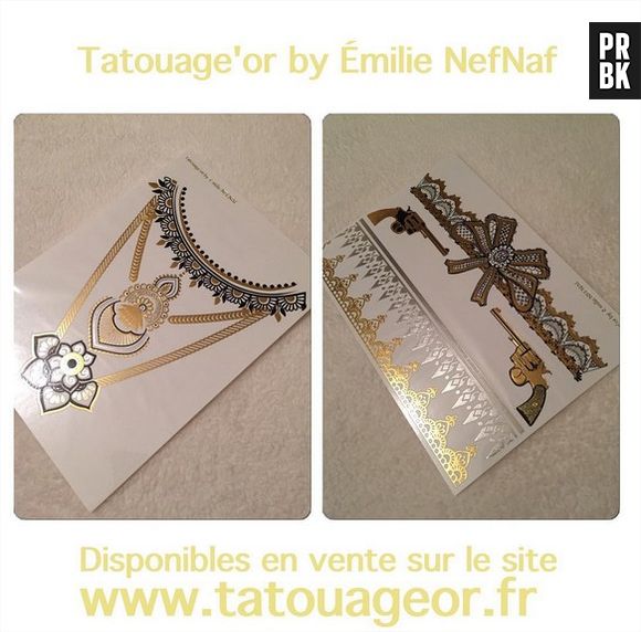 Emilie Nef Naf : sexy sur Instagram pour vendre ses tatouages éphémères