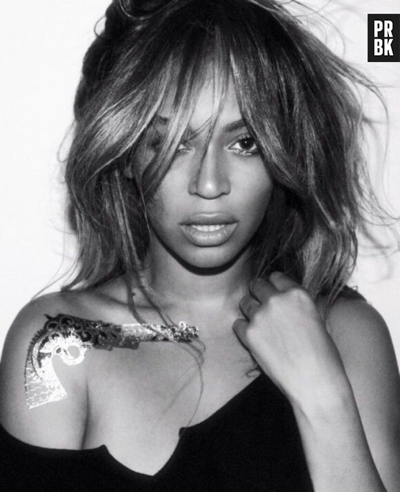 Beyoncé affiche ses tatouages éphémères