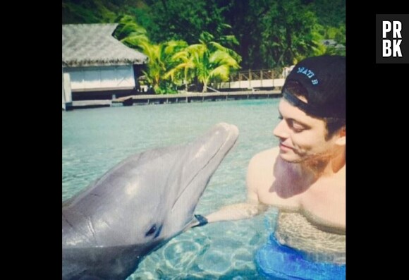 Kev Adams, l'homme qui parlait aux dauphins, sur Instagram