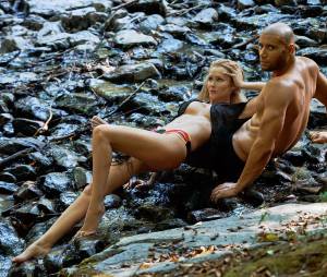 Tatiana Laurens et Xavier Delarue sexy pour un shooting de Jean-Luc Michon
