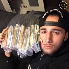 Tarek Benattia pose avec ses billets sur Snapchat : Swagg Man n'a qu'à bien se tenir