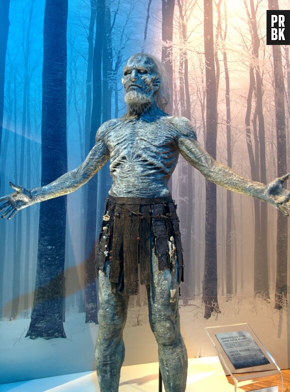 Game of Thrones : L'Exposition : une statue de Marcheur Blanc