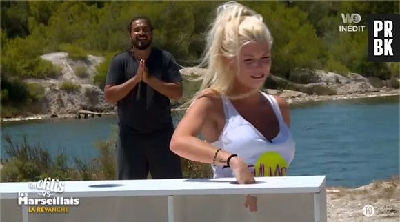 Jessica (Les Ch'tis VS les Marseillais) grosse crise de panique dans l'épisode du 16 septembre 2015 sur W9