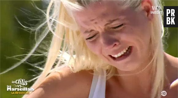 Jessica (Les Ch'tis VS les Marseillais) grosse crise de panique dans l'épisode du 16 septembre 2015 sur W9