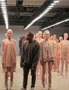 Kanye West lors du défilé de sa marque à la Fashion Week de New-York, le 16 septembre 2015