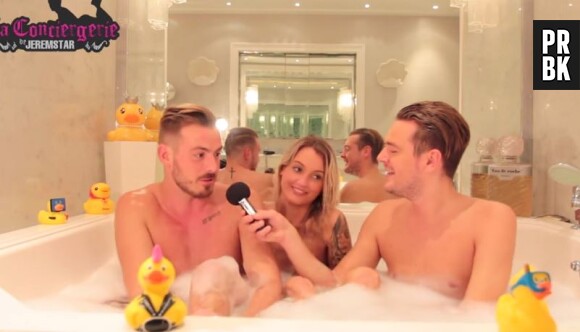 Aurélie Dotremont et Julien Bert taclent de nombreux candidats de télé-réalité dans le bain de Jeremstar