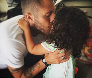 Jérémy Ménez : photo complice avec sa fille Maëlla sur Instagram