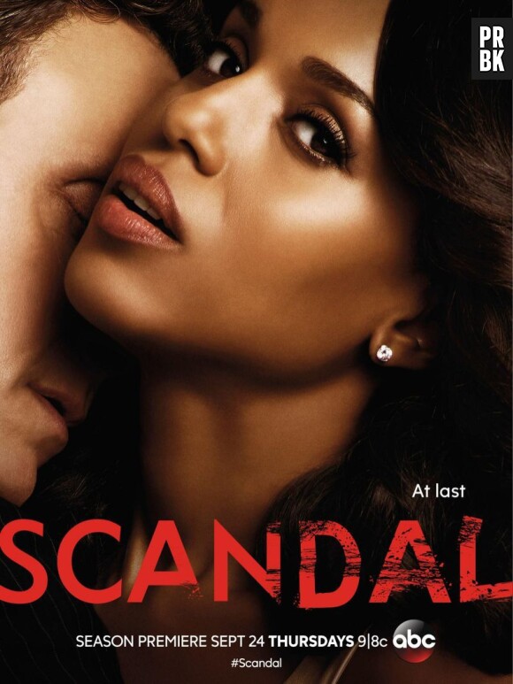 Scandal saison 5 : l'affiche sexy avec Tony Goldwyn et Kerry Washington
