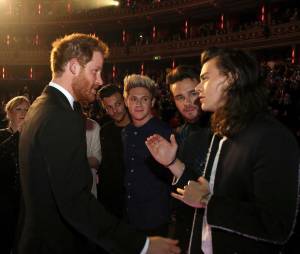 Les One Direction rencontrent le Prince Harry le 13 novembre 2015