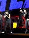 One Direction sur scène lors d'un concert