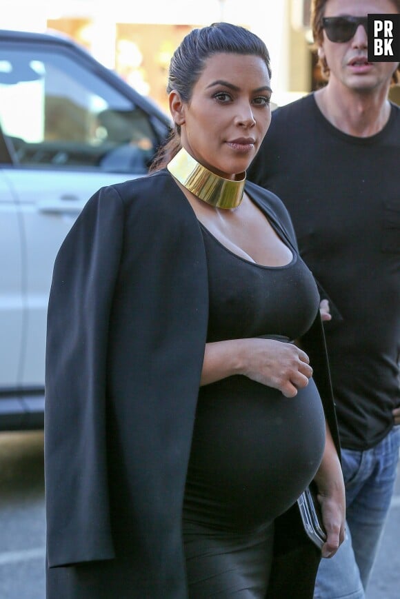Kim Kardashian enceinte : balade à Los Angeles le 9 novembre