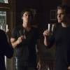 The Vampire Diaries saison 7, épisode 7 : Ian Somerhalder (Damon) et Paul Wesley (Stefan) sur une photo