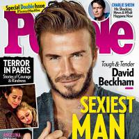 David Beckham sacré homme le plus sexy de 2015 : &quot;Ma mère va être contente&quot;