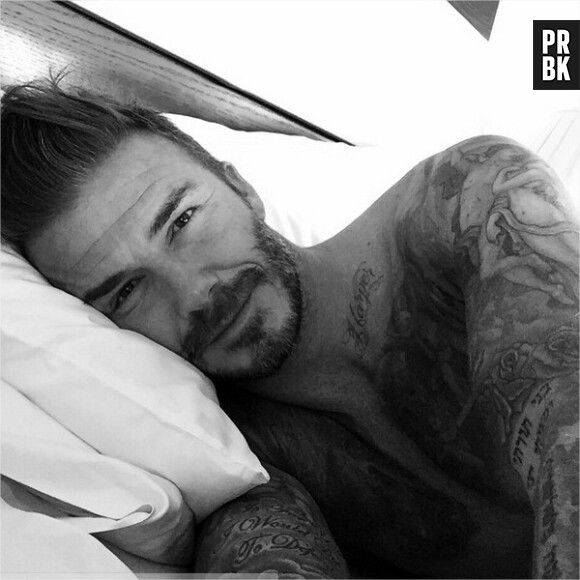 David Beckham sur Instagram pour ses 40 ans avec une photo sexy