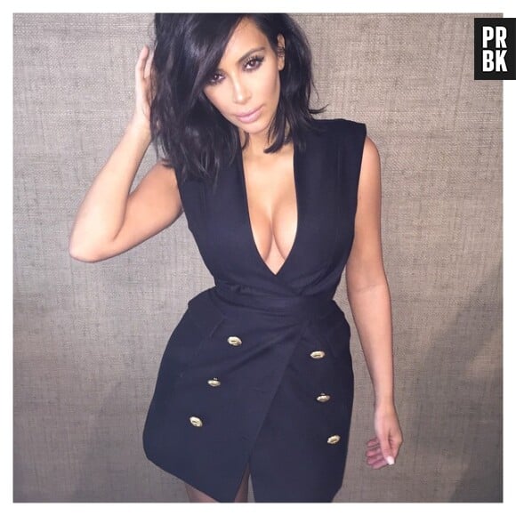 Kim Kardashian en décolleté sur Instagram, le 4 mars 2015