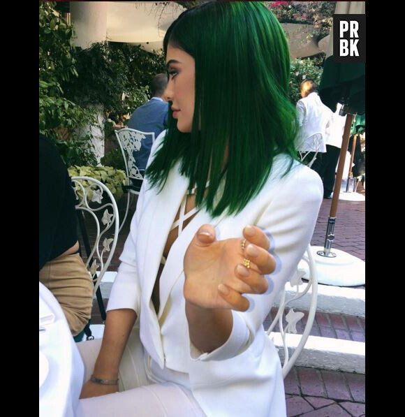 Kylie Jenner : la membre du clan Kardashian opte encore pour les cheveux verts