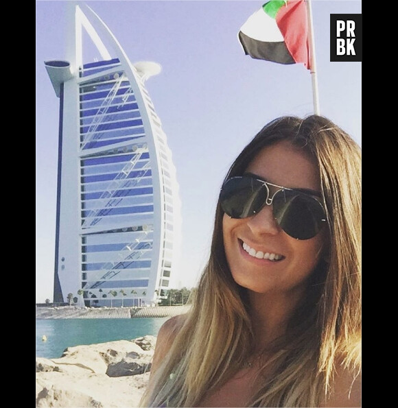 Martika (La Villa des Coeurs Brisés) lors de vacances à Dubaï