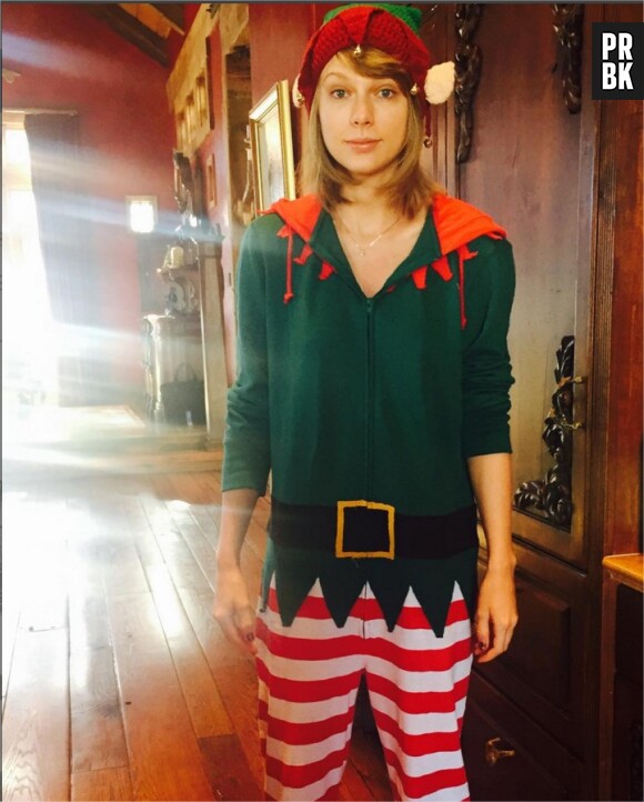 Taylor Swift fête Noël sur Instagram