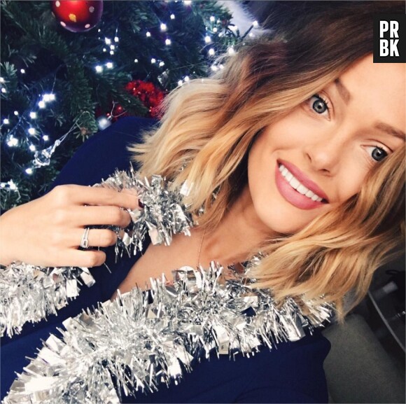 Caroline Receveur fête Noël sur Instagram