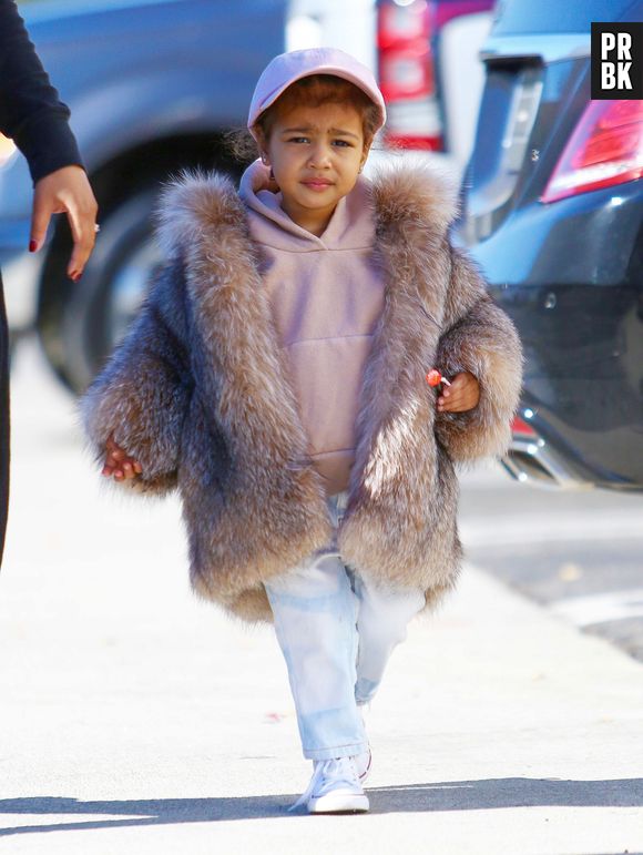 Kim Kardashian : sa fille North déjà fan de son petit frère Saint