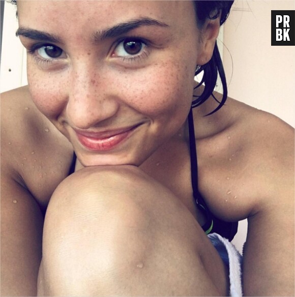Demi Lovato au naturel sur une photo