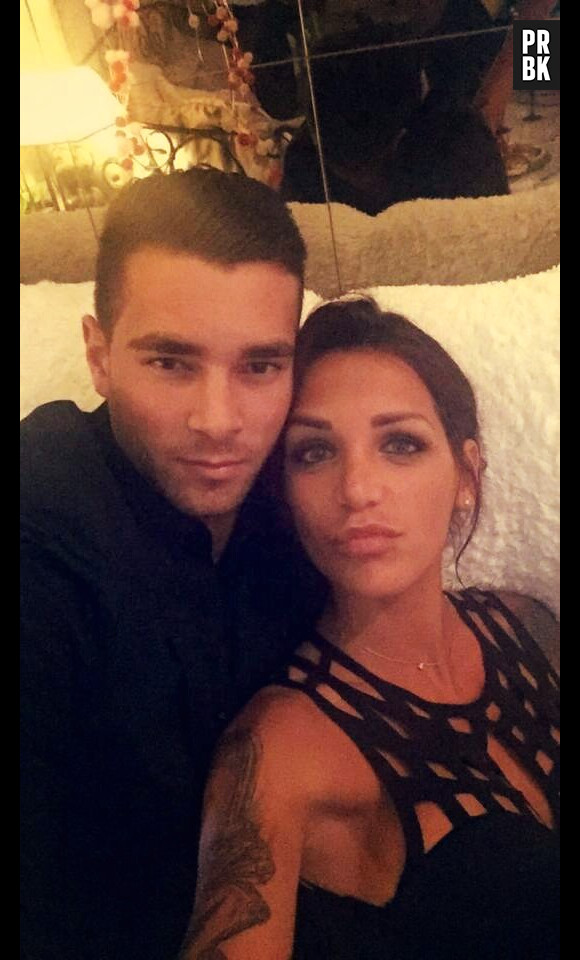 Julia Paredes avec son petit-ami Mehdi Alvès alias Mister France 2015