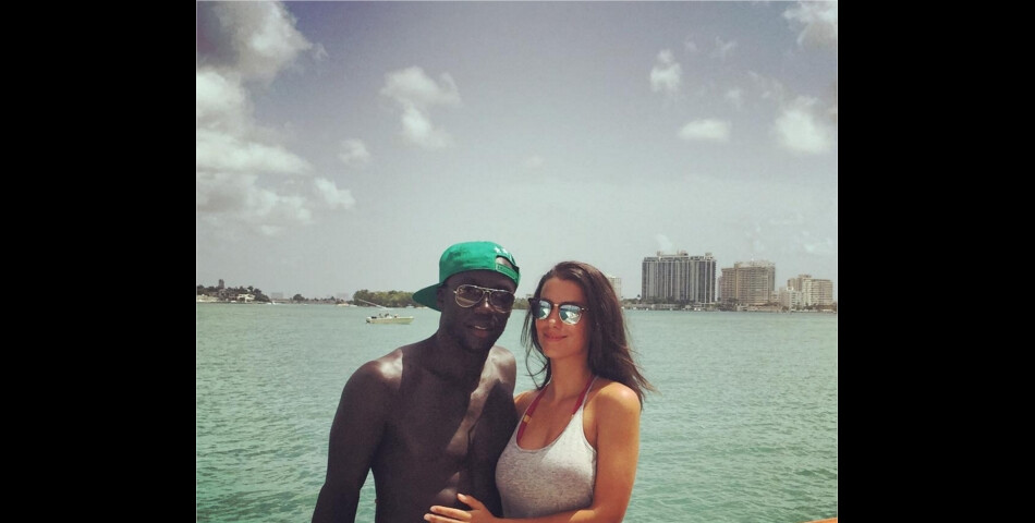 Ludivine Sagna et son mari Bacary Sagna en vacances sur une photo postée sur Instagram