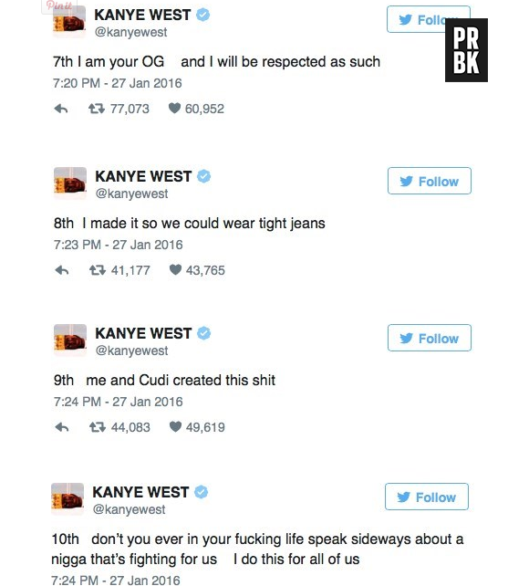 Kanye West VS Wiz Khalifa : clash sur Twitter, le 27 janvier 2016
