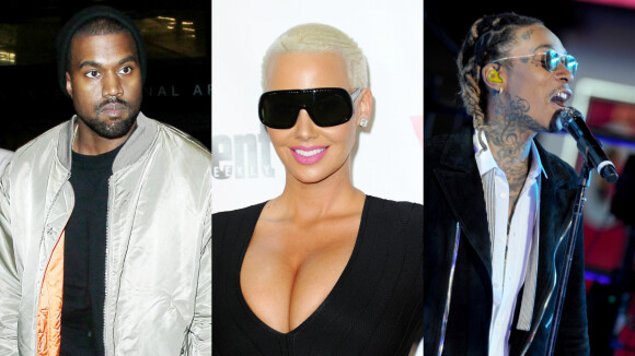 Kanye West VS Wiz Khalifa sur Twitter : Amber Rose s'incruste en reine du tweet game