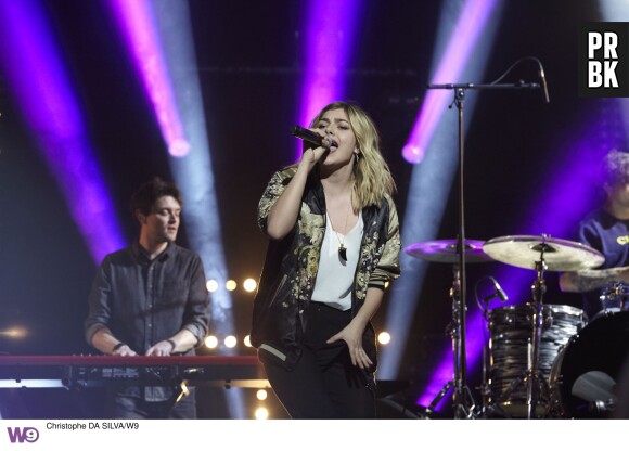 Louane au Prix Talents W9 2016, diffusé sur W9 le samedi 6 février à 23h15