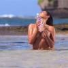 Coralie Porrovecchio topless pour un shooting avec 138 Water