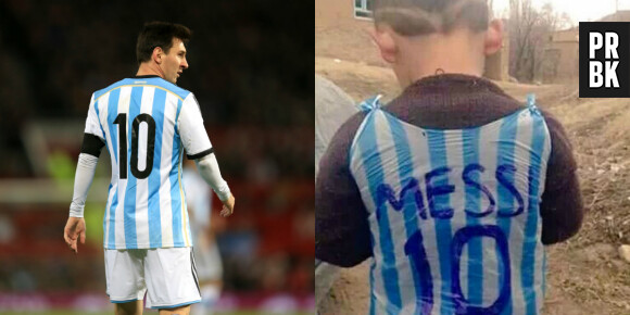 Lionel Messi offre son maillot à l'enfant afghan fan de lui